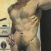 1973 - Nude With Tea Kettle - 20x16