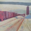 1979-Bridge-rr-Tracks-Snow-12x16